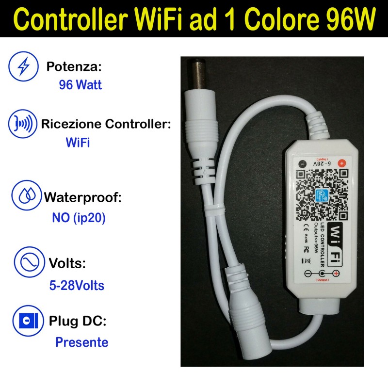 Controller per Strip Luce Bianca WiFi